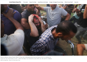 A group of people holding hands to a person's head

Description automatically generated